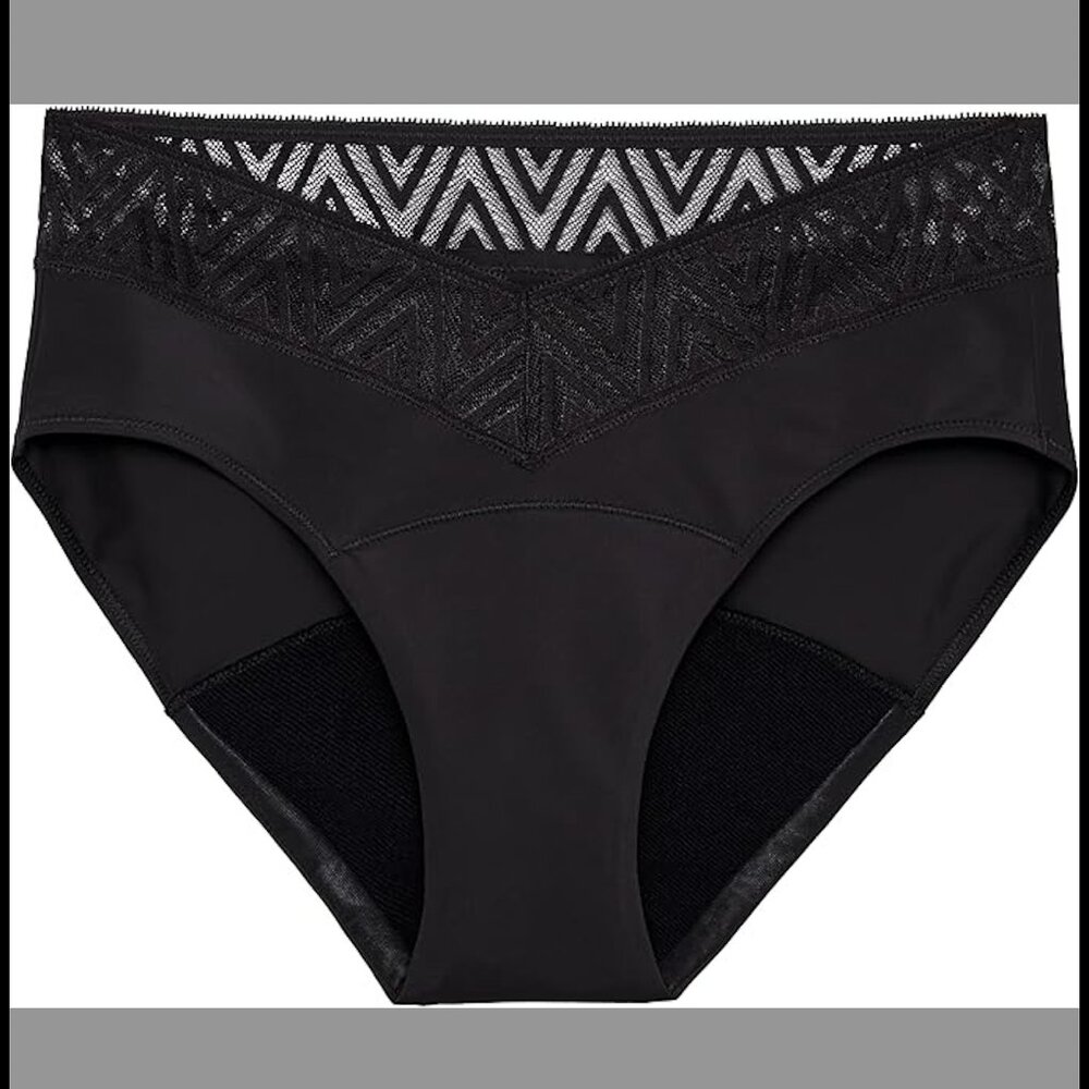 NWT Thinx Period Underwear, Comfort-Stretch Hip Huggers
